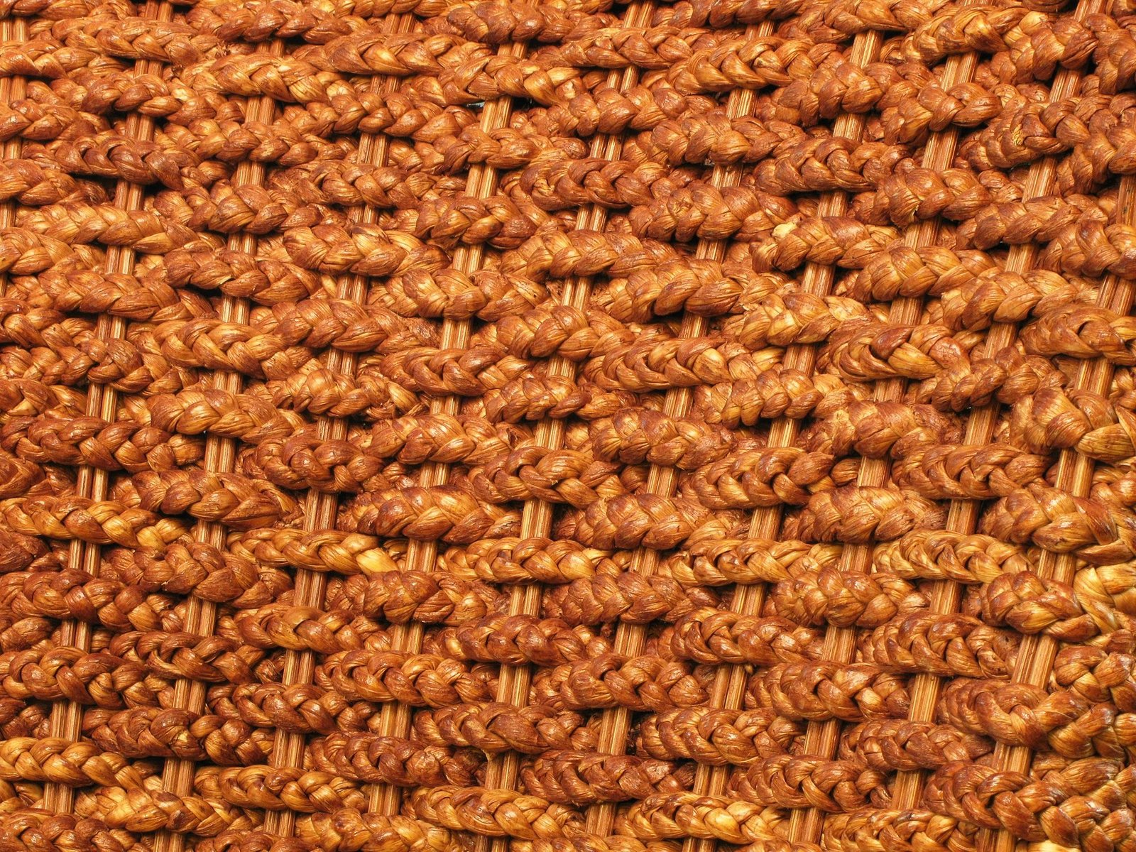 Handwoven rattan material texture